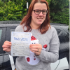 Sophie after passing the driving test with Manny Driving School in Southampton