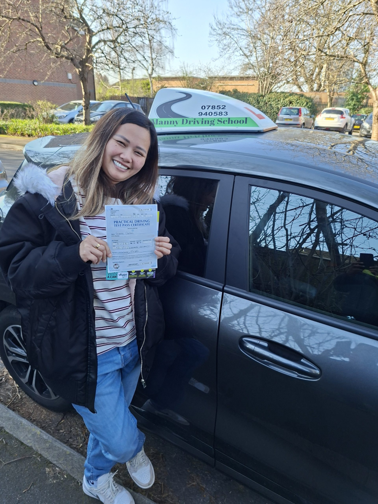 manny driving school student pass gallery